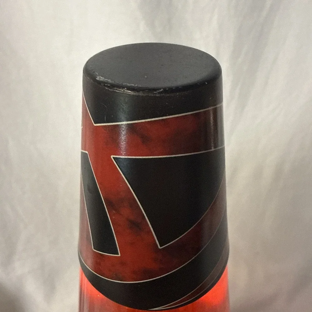 VTG Spencer's Schylling Tribal Red Black The LAVA Lamp 4518 Purple Wax Red Liq